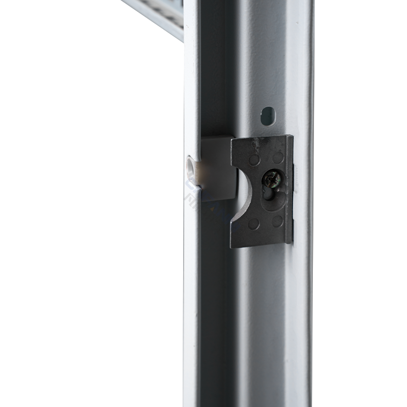 Шкаф из пятислойного гнутого профиля ES, имитация Rittal, с несъемной боковой панелью