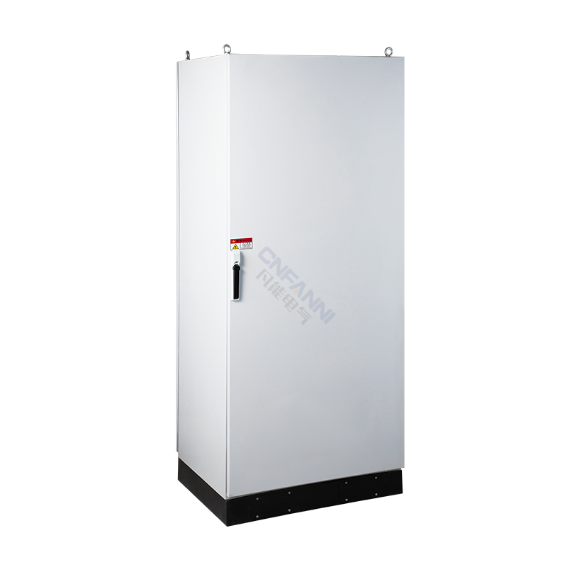 Шкаф из пятислойного гнутого профиля ES, имитация Rittal, с несъемной боковой панелью