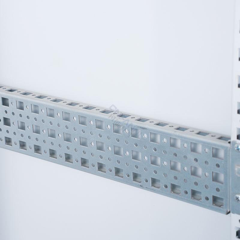 Шкаф из пятислойного гнутого профиля ES, имитация Rittal, с несъемной боковой панелью