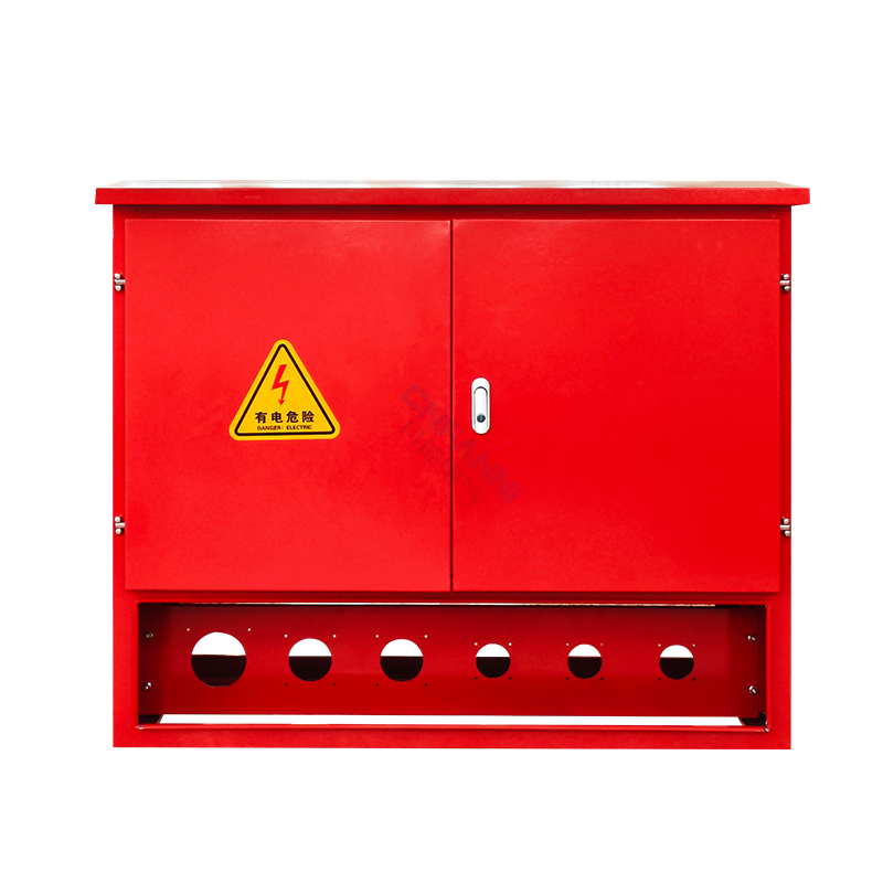 Передняя и задняя двухдверная распределительная коробка промышленного класса для строительной площадки