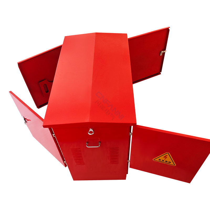 Передняя и задняя двухдверная распределительная коробка промышленного класса для строительной площадки Передняя и задняя двухдверная распределительная коробка промышленного класса для строительной площадки